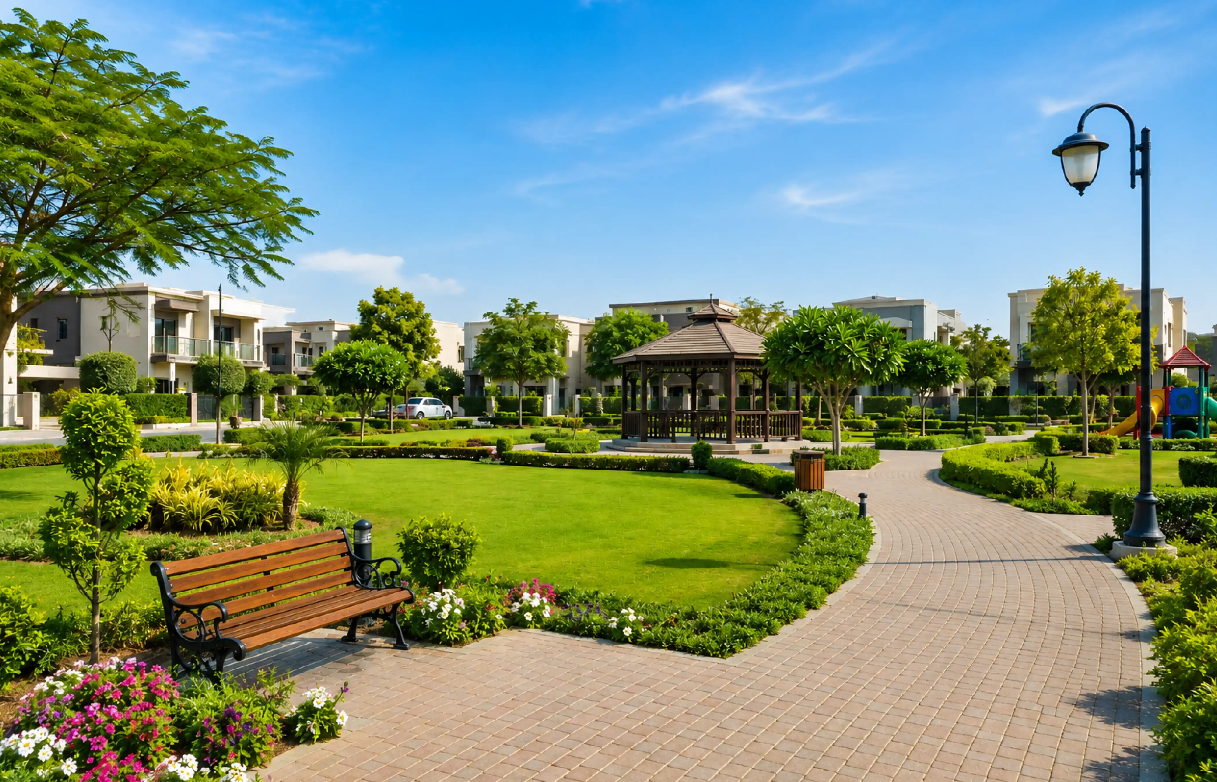Margalla Enclave landscaped community