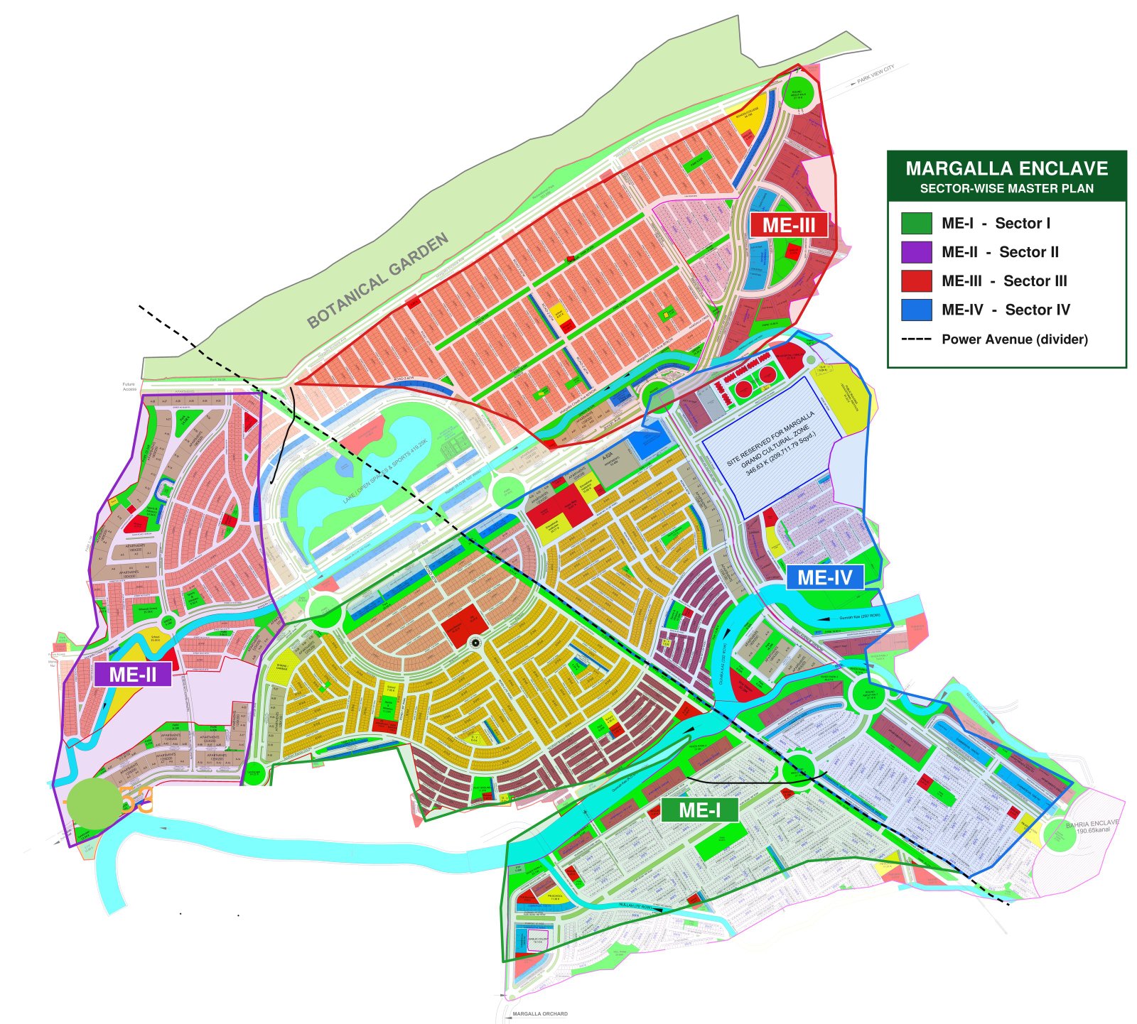 Margalla Enclave master plan